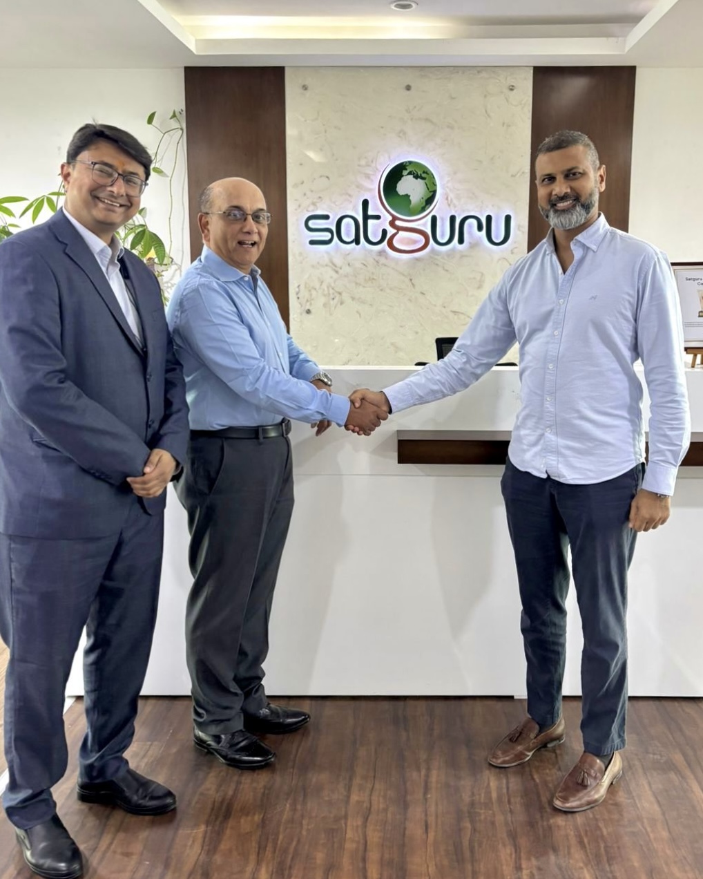 Muhammad Bana on-site with Satguru Travel Group leadership